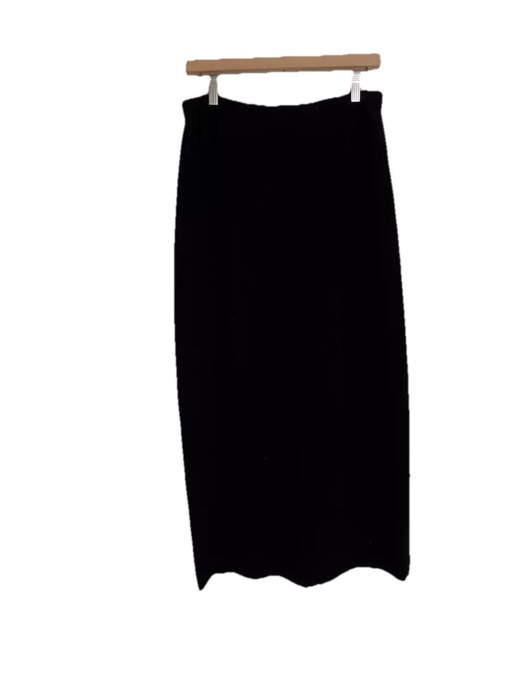 Jones New York long black skirt maxi midi size 10